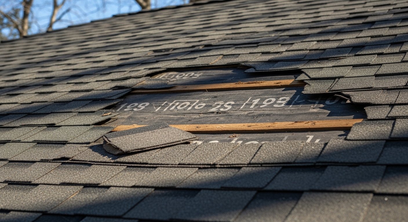 Missing Roof Shingles in Santa Maria, CA